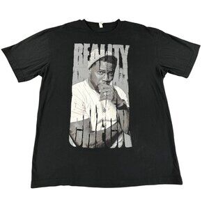 Kevin Hart Reality Check Tour Shirt Heritage Black Graphic Tee XL